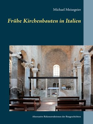 cover image of Frühe Kirchenbauten in Italien